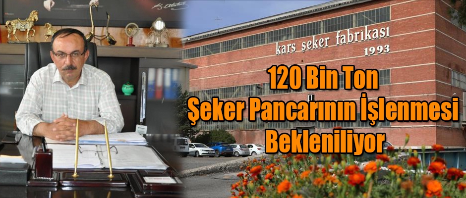 120 Bin Ton Şeker Pancarının İşlenmesi Bekleniliyor