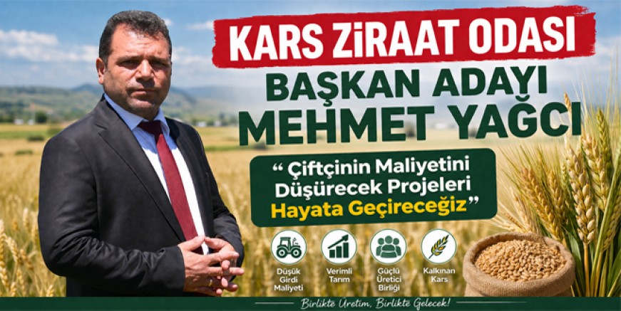 Başkan Adayı Yağcı, Çiftçinin Maliyetini Düşürecek Projeleri Hayata Geçireceğiz