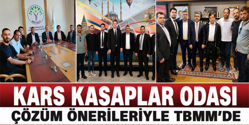 Kars Kasaplar Odası Çözüm Önerileriyle TBMM'de