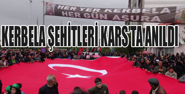 Kerbela Şehitleri Kars'ta anıldı