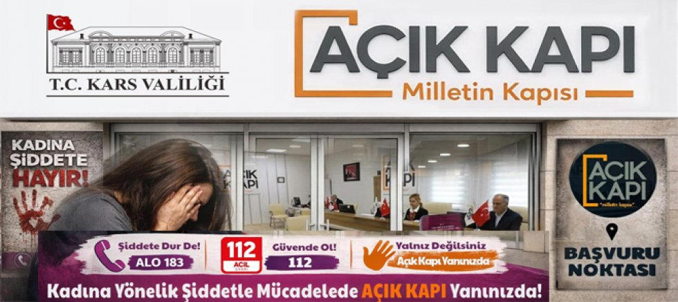 Açık Kapı’dan Tanıtım ve Kadına Karşı Şiddetle Mücadelede Farkındalık Çalışması