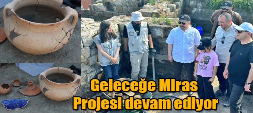Ani Ören Yerinde Geleceğe Miras Projesi Devam Ediyor