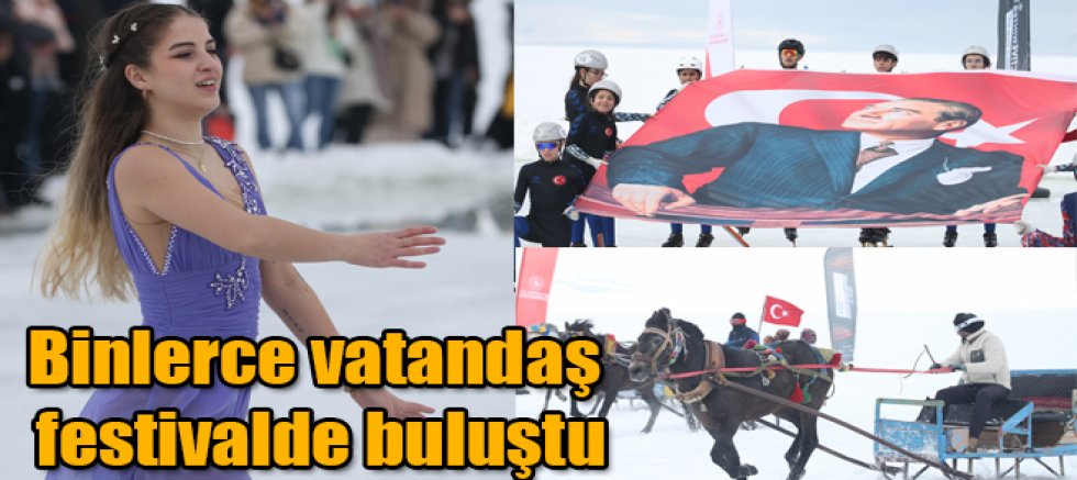  Çıldır Gölünde Düzenlenen Festivale Binlerce Vatandaş Katıldı