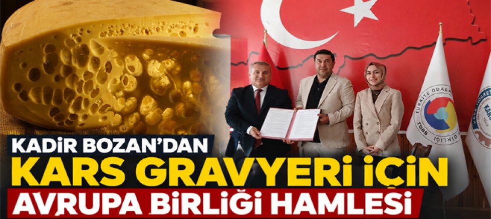Kadir Bozan'dan Kars Gravyeri İçin Avrupa Birliği Hamlesi
