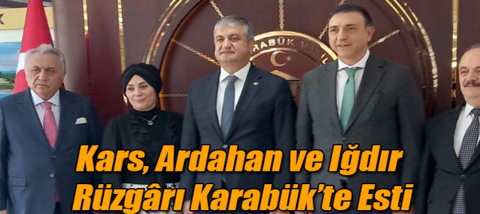 Kars, Ardahan ve Iğdır Rüzgârı Karabük’te Esti
