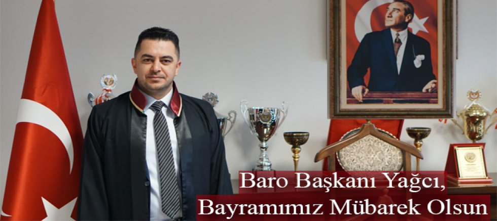 Kars Baro Başkanı Necat Yağcı Ramazan Bayramımız Mübarek Olsun