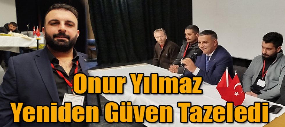 Kars Kahveciler ve Otelciler Odası Başkanı Onur Yılmaz Güven Tazeledi