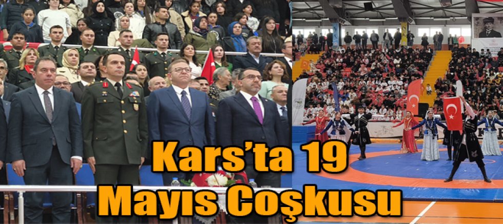 Kars’ta 19 Mayıs Coşkusu 