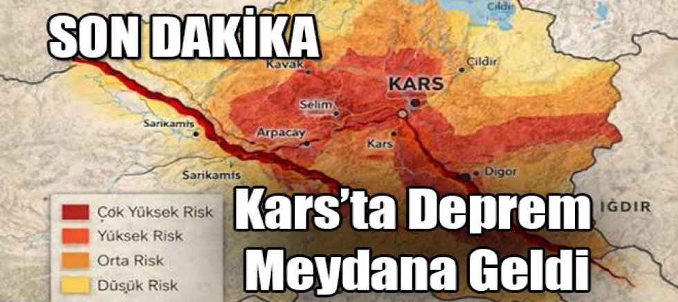 Kars’ta 3.0 Büyüklüğünde Deprem Meydana Geldi