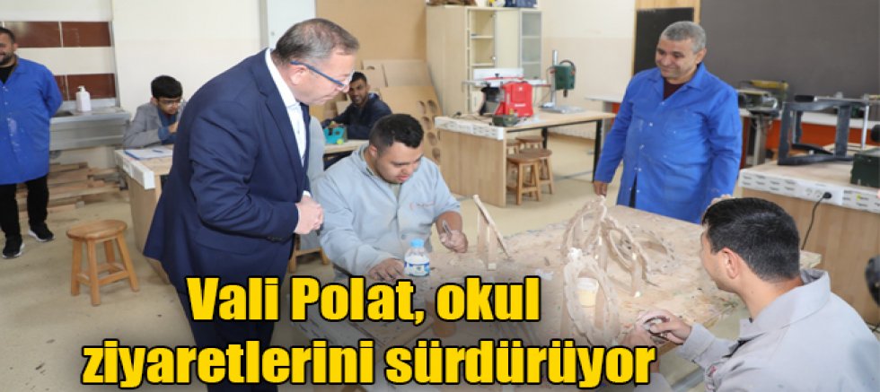 Kars Valisi Ziya Polat okul ziyaretlerini aralıksız sürdürüyor