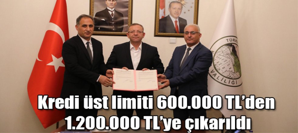 Kredi üst limiti 600.000 TL’den 1.200.000 TL’ye çıkarıldı