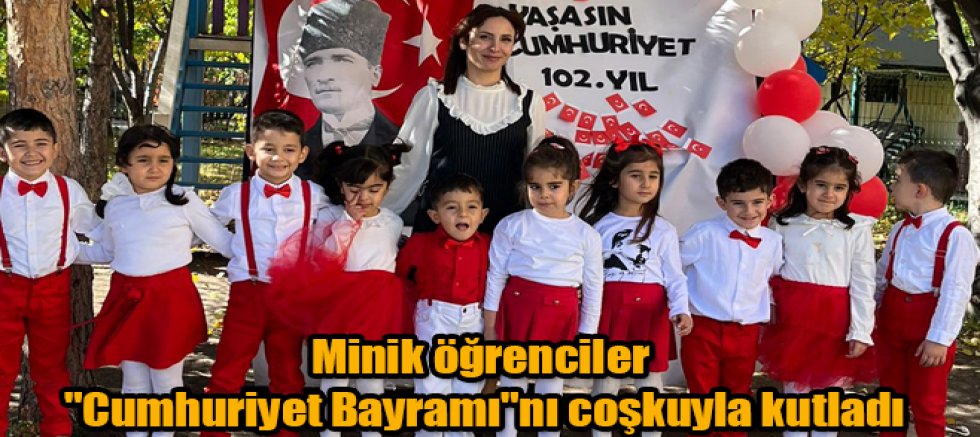 Minik öğrenciler 