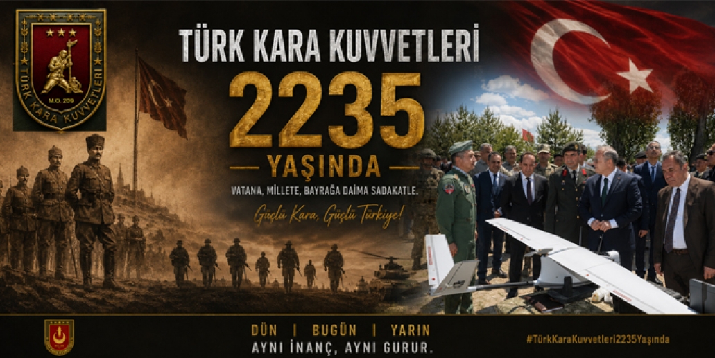 Türk Kara Kuvvetleri 2235 Yaşında