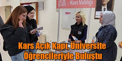 Açık Kapı, Üniversite Öğrencileriyle Buluştu
