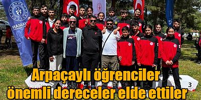 Arpaçaylı öğrenciler önemli dereceler elde ettiler
