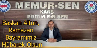 Başkan Altun, Ramazan Bayramımız Mübarek Olsun