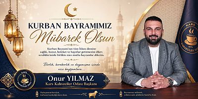 Başkan Onur Yılmaz Kurban Bayramımız Mübarek Olsun