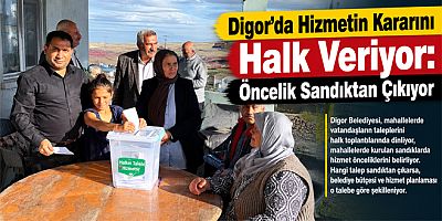Başkan Oyman, Digor’da Hizmetin Kararını Halk Veriyor Öncelik Sandıktan Çıkıyor