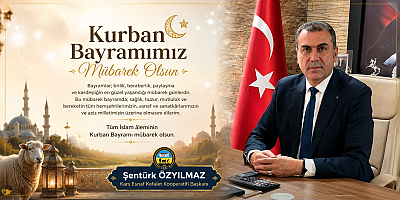 Başkan Özyılmaz Kurban Bayramımız Mübarek Olsun