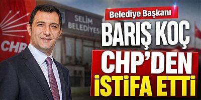 Belediye Başkanı Barış Koç CHP'den İstifa Etti