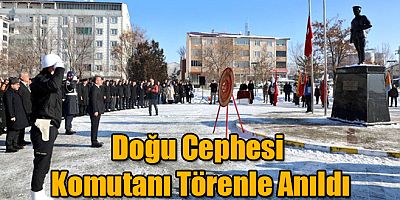 Doğu Cephesi Komutanı Kazım Karabekir Paşa Törenle Anıldı