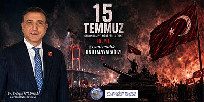 Dr. Erdoğan Yıldırım 15 Temmuz, Milli İradenin Destanıdır