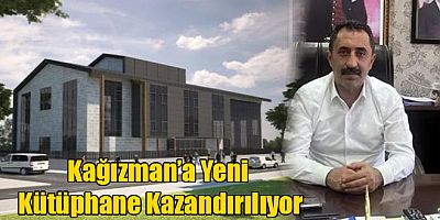 Kağızman’a Yeni Kütüphane Kazandırılıyor