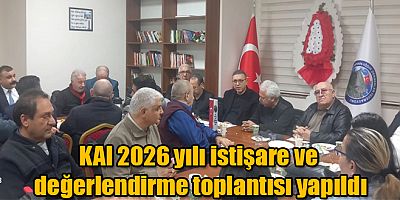 KAI 2026 yılı istişare ve değerlendirme toplantısı düzenlendi