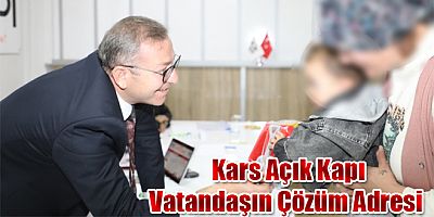  KARS AÇIK KAPI VATANDAŞIN ÇÖZÜM ADRESİ