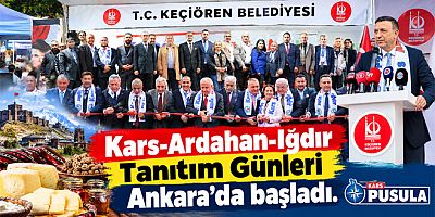 Kars-Ardahan-Iğdır Tanıtım Günleri Ankara’da başladı