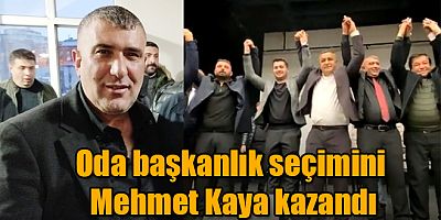 Kars Kasaplar ve Zahireciler Odası’nda Başkan Mehmet Kaya Oldu