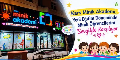Kars Minik Akademi, Yeni Eğitim Döneminde Minik Öğrencilerini Sevgiyle Karşılıyor