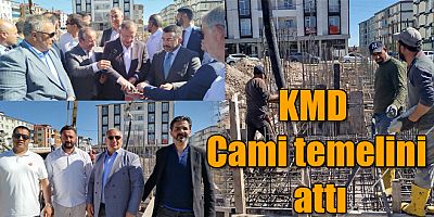 Kars Müteahhitler Derneği Yenişehir Mahallesi Cami İnşaatı Temelini Attı
