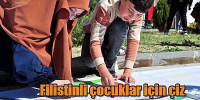 Kars'ta 250 metrelik tuvalde 