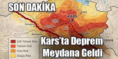Kars’ta 3.0 Büyüklüğünde Deprem Meydana Geldi