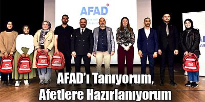 Kars'ta, “AFAD’ı Tanıyorum, Afetlere Hazırlanıyorum”