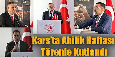 Kars’ta Ahilik Haftası Törenle Kutlandı