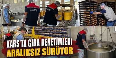 Kars’ta Gıda Denetimleri Aralıksız Sürüyor