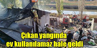 Kars’ta müstakil evde çıkan yangın ekiplerin yoğun çalışması sonucu söndürebildi. 