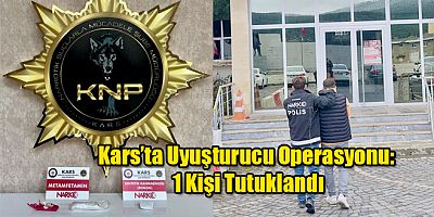 Kars’ta Uyuşturucu Operasyonu: 1 Kişi Tutuklandı