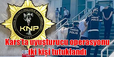 Kars'ta Uyuşturucu Operasyonunda İki Kişi Tutuklandı