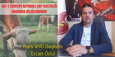 Kars VHO Başkanı Ercan Ödül 