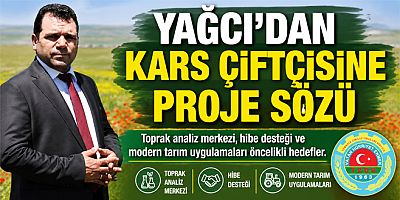 Kars Ziraat Odası Başkan Adayı Mehmet Yağcı Projelerini Açıkladı