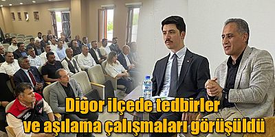 Kaymakam Kahraman hayvan hastalıkları ile mücadele toplantısı düzenledi