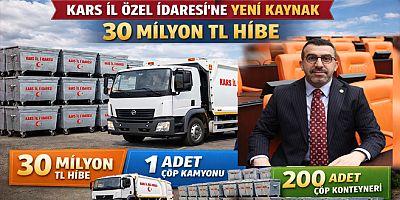 Milletvekili Çalkın'dan Kars İl Özel İdaresine Büyük Destek