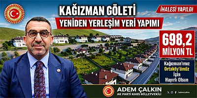 Milletvekili Çalkın, Kağızman Göleti Yeniden Yerleşim Yeri Oluyor 