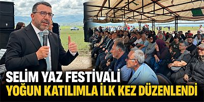 Selim Yaz Festivali Yoğun Katılımla İlk Kez Düzenlendi
