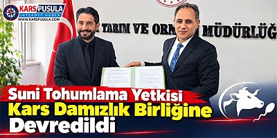Suni Tohumlama Yetkisi Kars Damızlık Birliğine Devredildi
