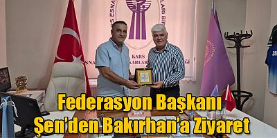 Türkiye Terziler Federasyonu Başkanı Şen’den Bakırhan’a Ziyaret
