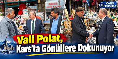 Vali Polat, Kars’ta Gönüllere Dokunuyor